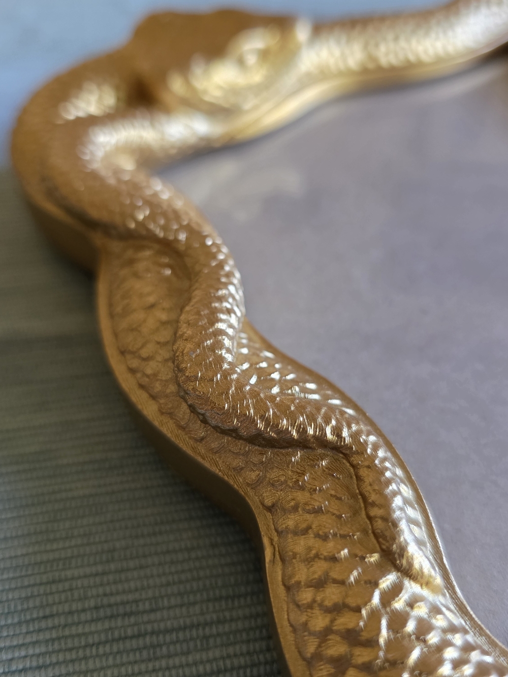 GOLD SNAKE Frame 5x7 Photo - Picture 6 of 16